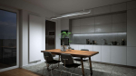 Lumines profile type CLARO lacquered white, 3 m